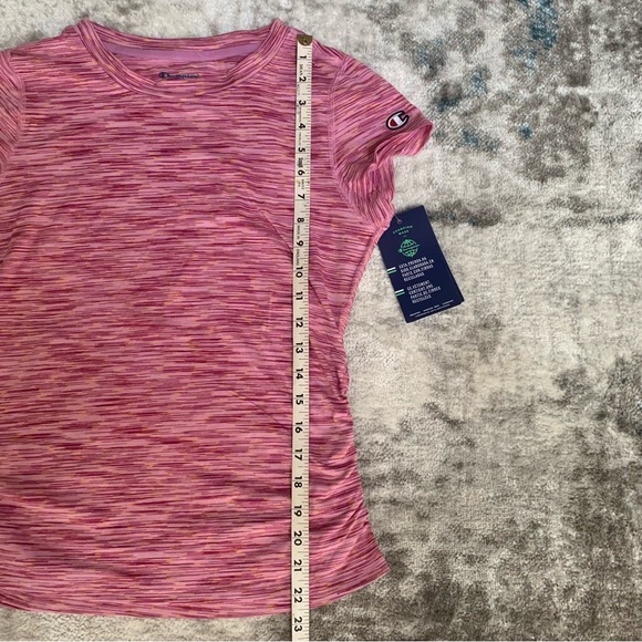 Champion Women’s Soft Touch Ruched Tee, - Picture 6 of 8